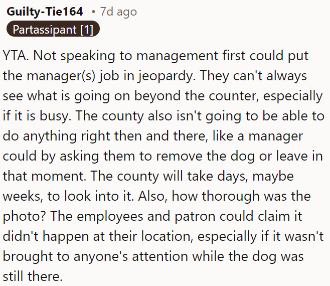 OP is in the wrong here.