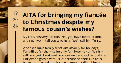 Family Christmas Explodes After Man Brings His Fiancée Against His Famous Cousin’s Rules