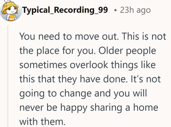 Sometimes the clearest advice is also the hardest one to hear, especially when “this isn’t going to change” keeps echoing in the background.