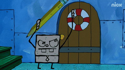 I named my eraser Confidence because it gets smaller after every mistake I make.