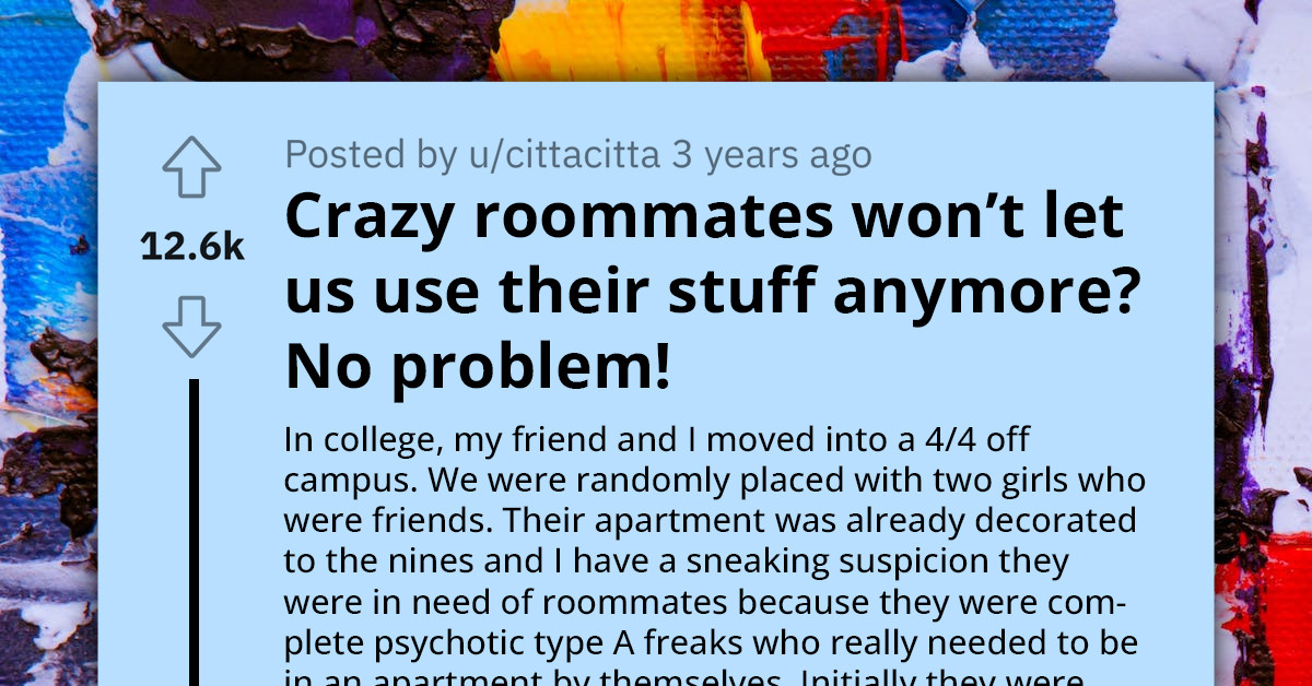 Redditor and Their Friend Decide to Mess Up the Apartment to Get Back at Their Crazy Roommates Before Moving Out