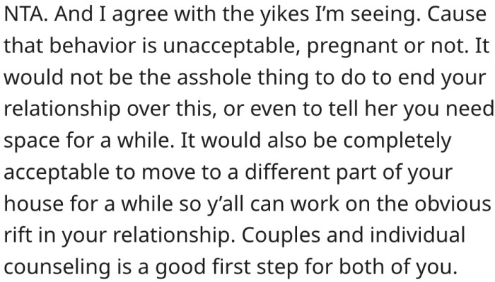 10. He has sufficient reasons to end his marriage.