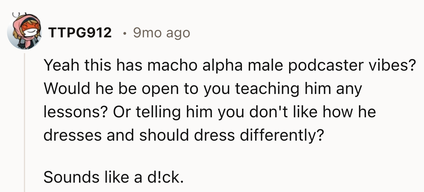 This Has Macho Alpha Podcaster Vibes