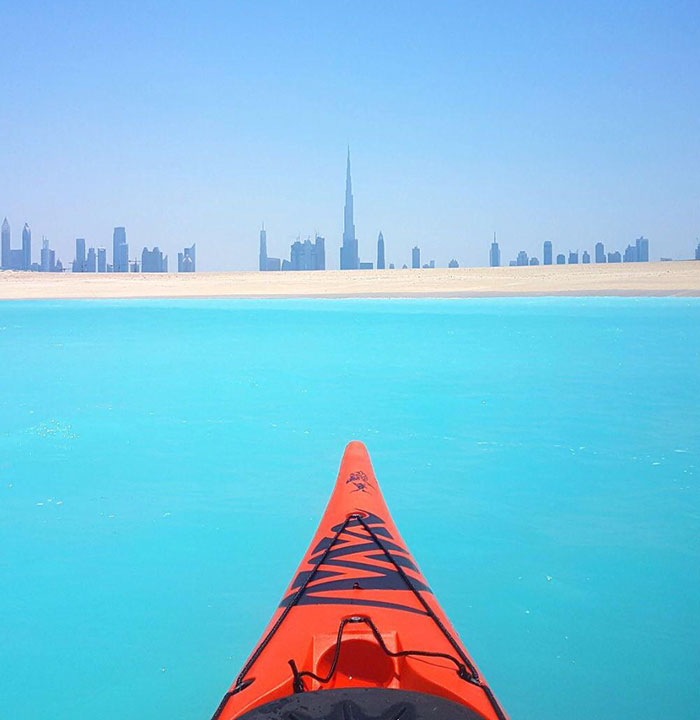 18. My Cousin The Kayaker Took The Best Picture Of Dubai That I Have Ever Seen