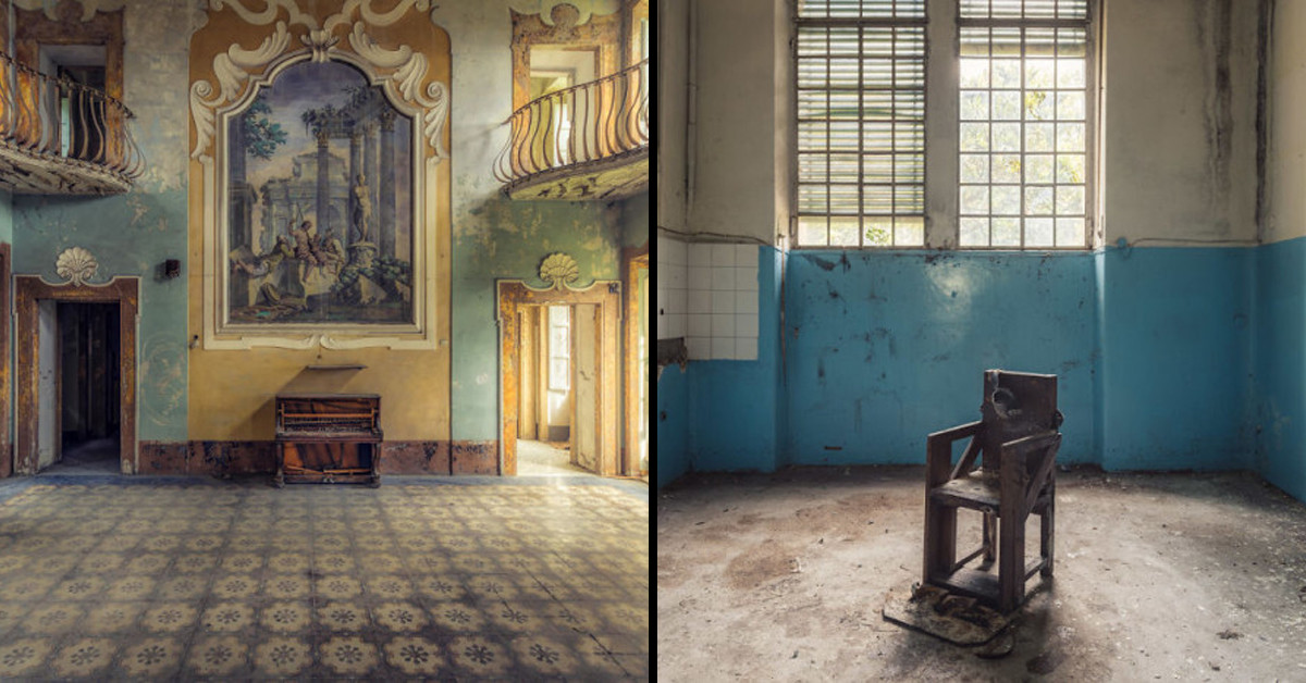 This Photographer Captured Some of Italy's Forgotten Madhouses to Give Us a Disturbing Peek Inside