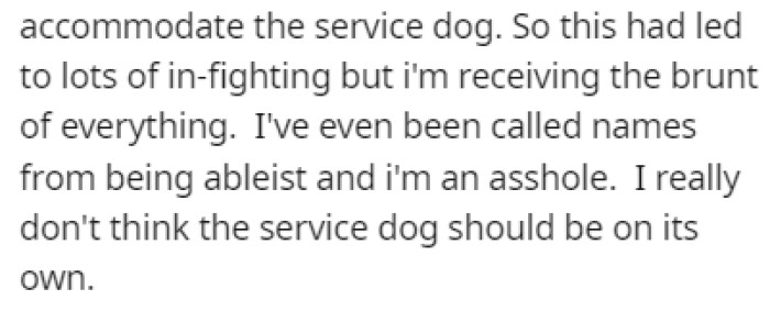 OP was called out for being ableist and now they're looking for advice on Reddit