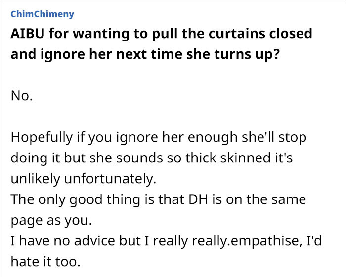 It might take much more than that to get rid of her.