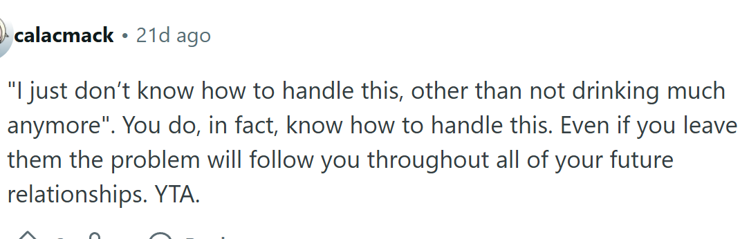 OP does know; she is just afraid...