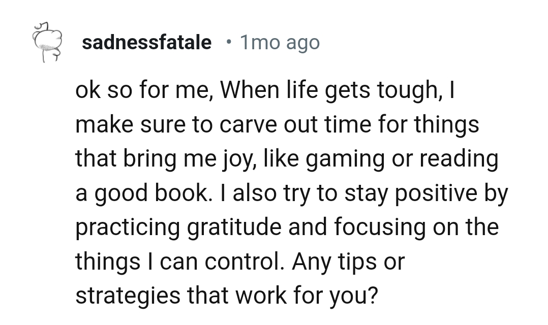 You Can Focus on the Things You Can Control