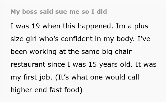 I'm a plus size girl