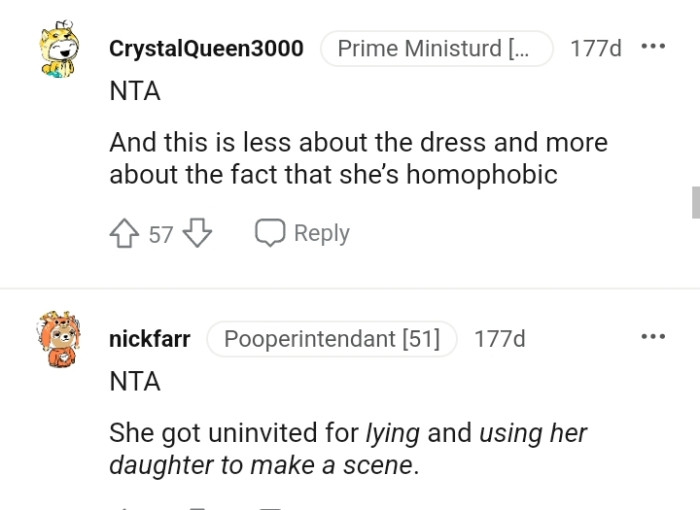 This is less about the dress