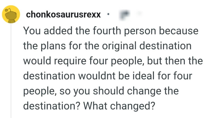 This Redditor is still trying to grab some details