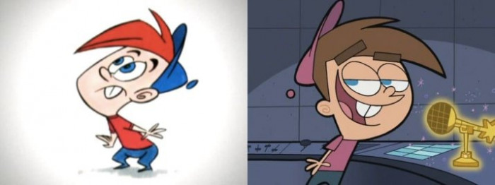 4. The reason that Timmy Turner's hat is pink is finally revealed.