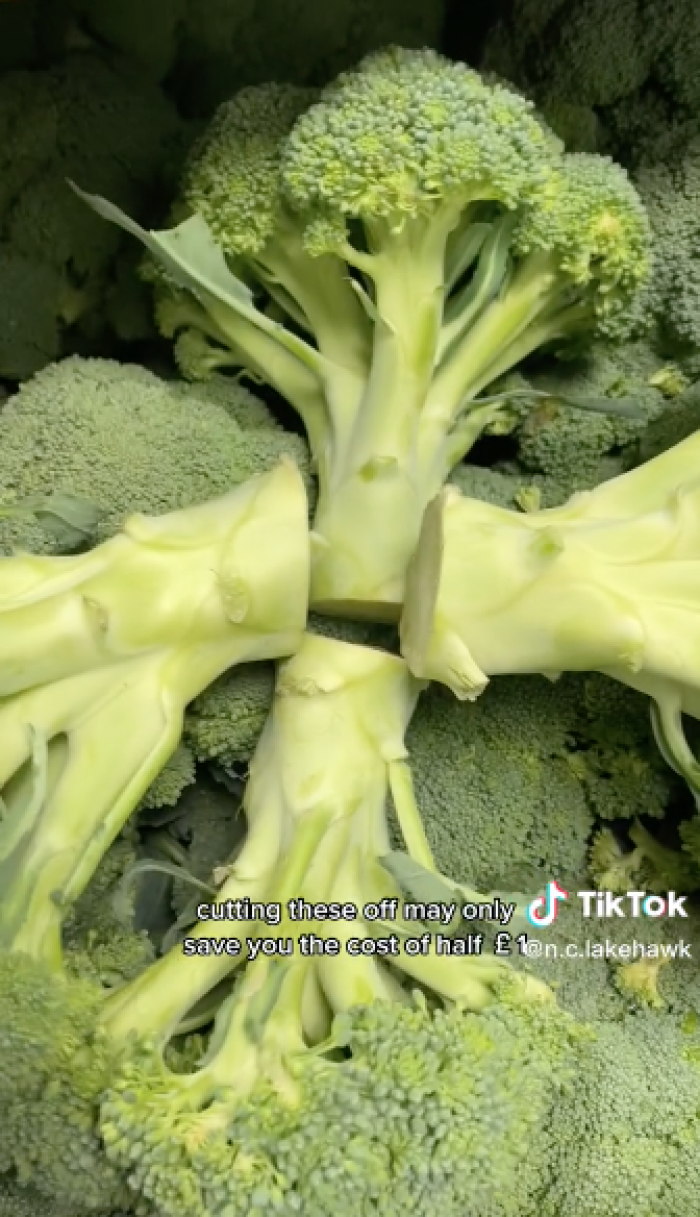 Many people might not know this, but produce can be bought separately and placed in a produce bag if you don't want the entire item.