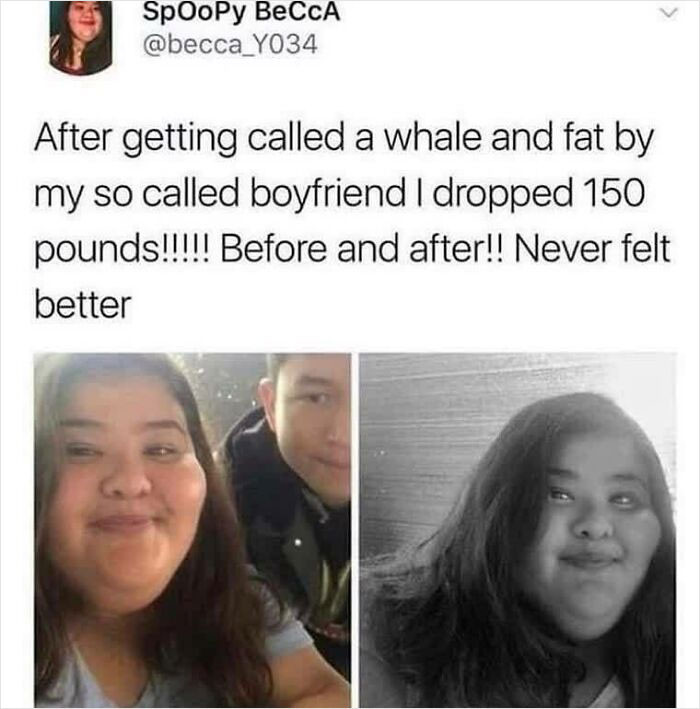 2. Lose that excess fat!