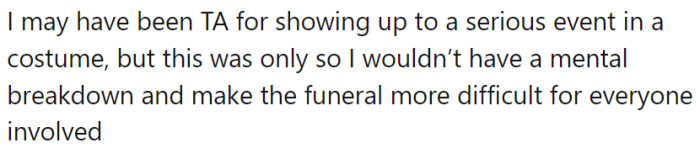 OP has offered the following explanation for why they think they might be the a-hole: