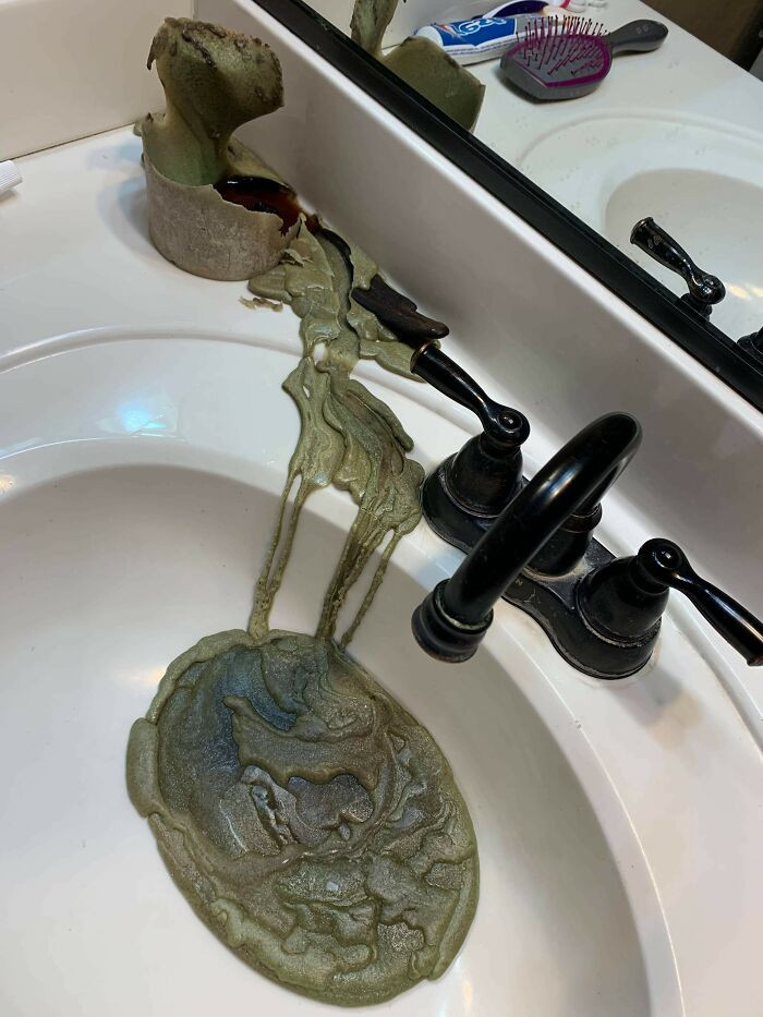 "My Mom Forgot The Candle Was Burning"