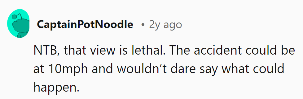 Even slow speeds can pack a punch! Safety's non-negotiable, no matter the pace.