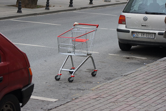 14. A lady mistook me for a Walmart employee while I was loading my groceries.