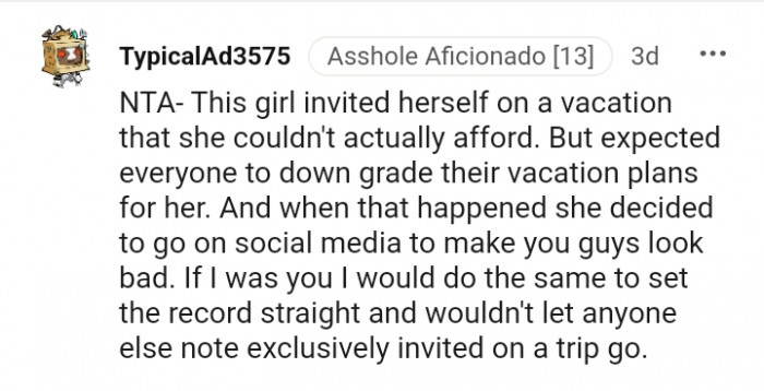 This Redditor would do the same to set the record straight