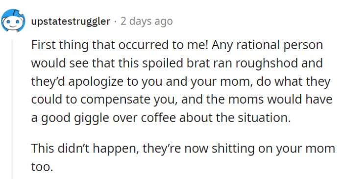 It's a two-for-one deal.