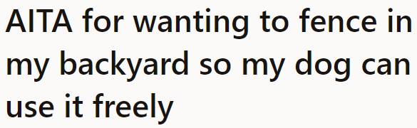 The OP and her husband only want what's best for their large-breed dog.