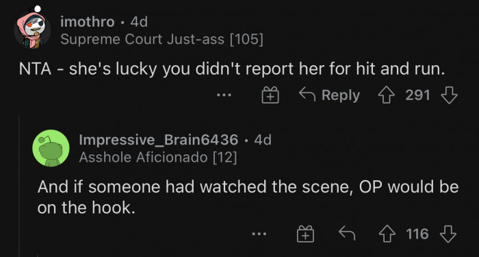 Someone else could have done it.