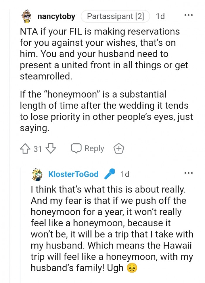 Presenting a united front in all things