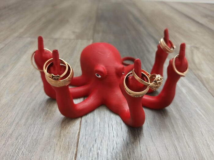 24. My Wife Asked Me To Make A Ring Holder