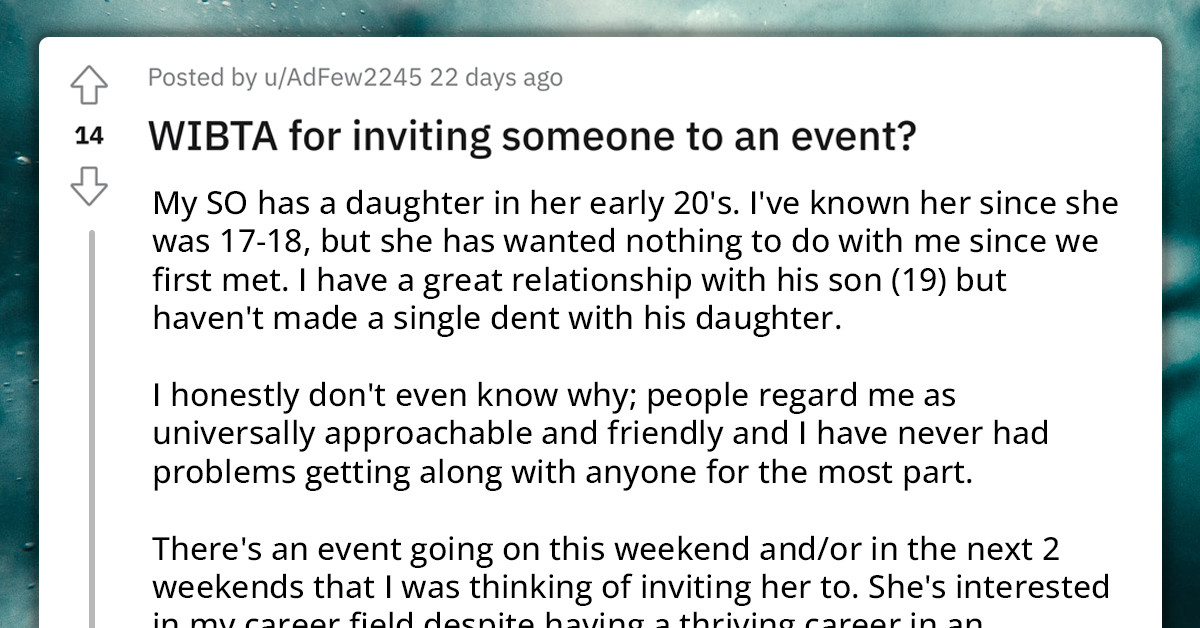 Woman Gets Dragged Online For Trying To Force Her SO's Daughter To Spend Time With Her