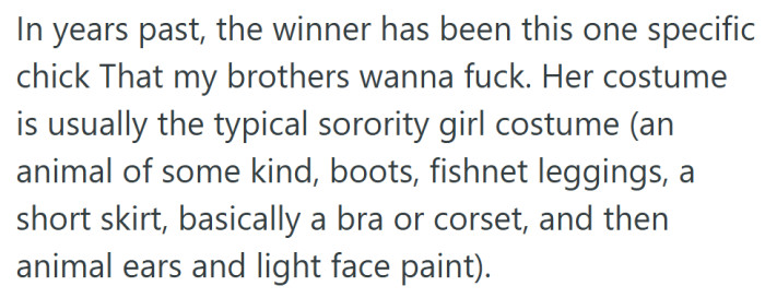 Her outfits were legendary on campus, but not for their craftsmanship—more for how many jaws they dropped.