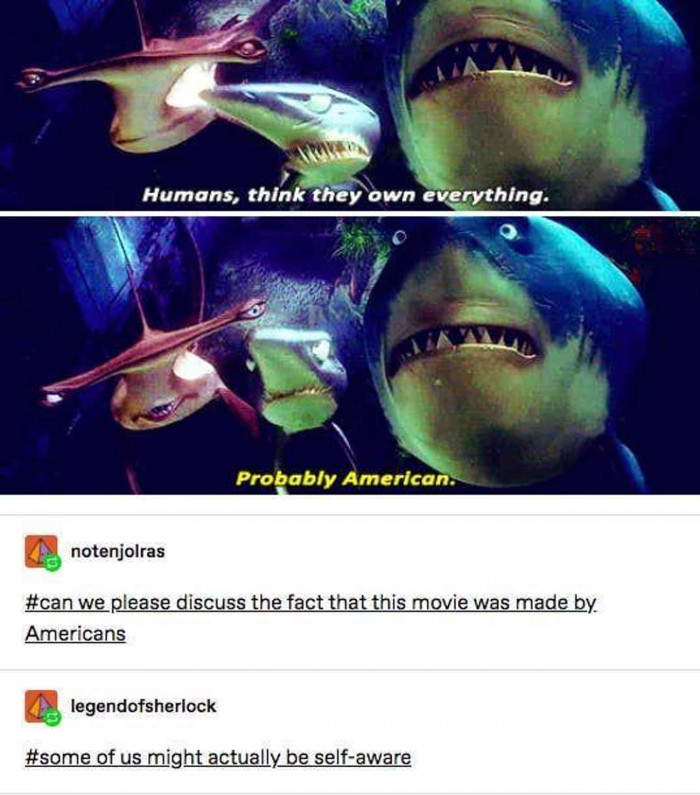 4. Some Americans might actually be self-aware