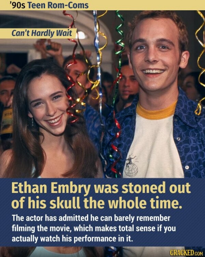 6. Can’t Hardly Wait - Stoned on the Set