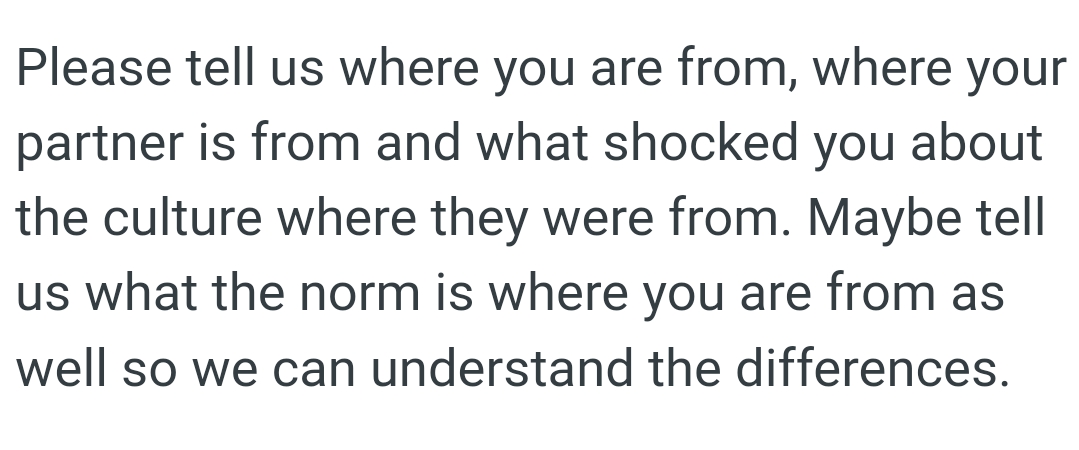 The OP went further to say...