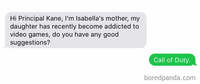 9. I'm Not The Principal