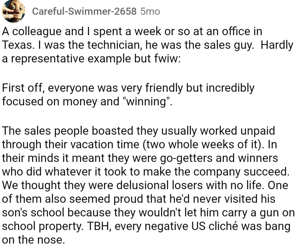 Check out some interesting comments we've gathered from the Reddit community