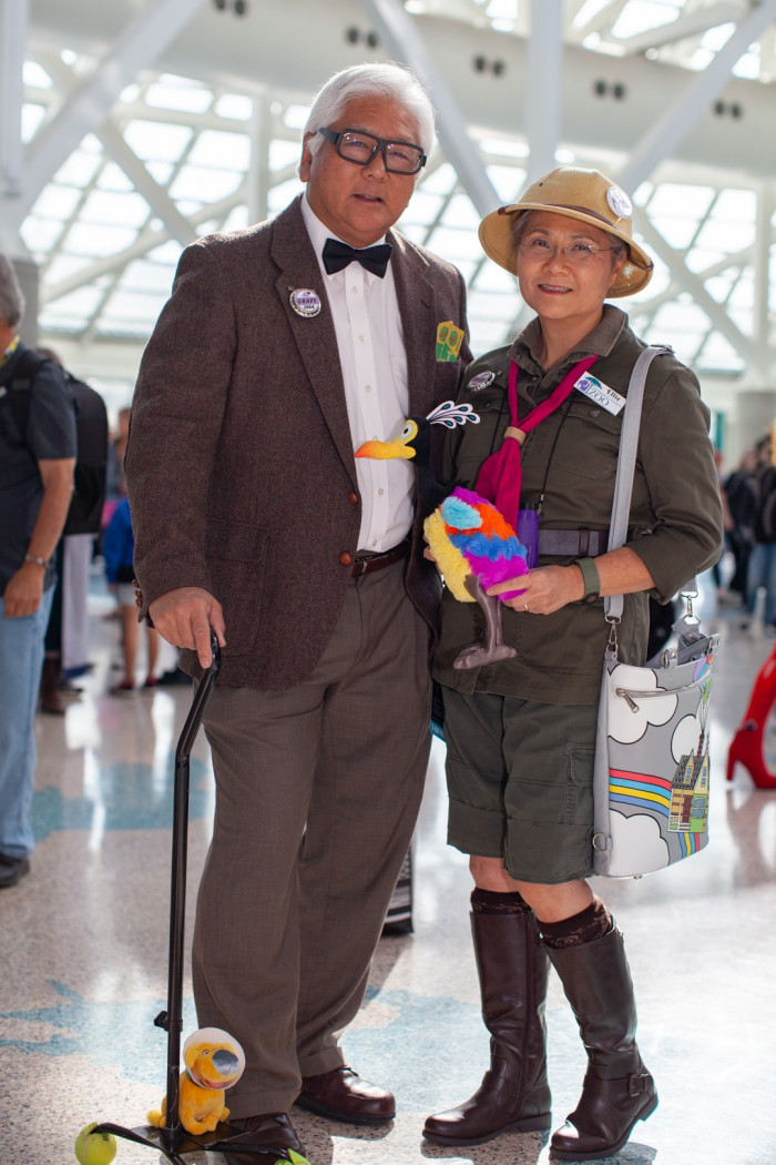10. Carl Fredricksen & Ellie Fredricksen from Up