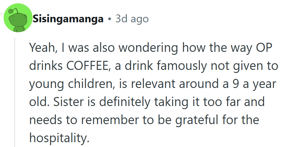 She’s Worried About the Coffee, but Maybe the Gratitude Needs a Refill.