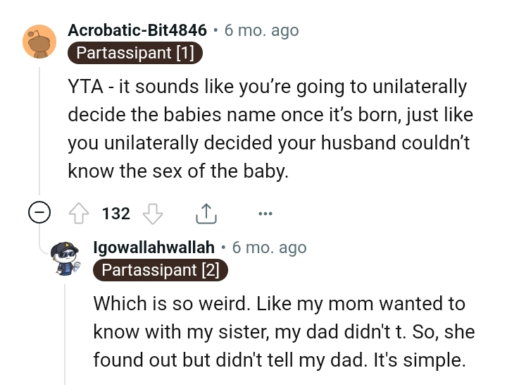 A Unilateral Decision