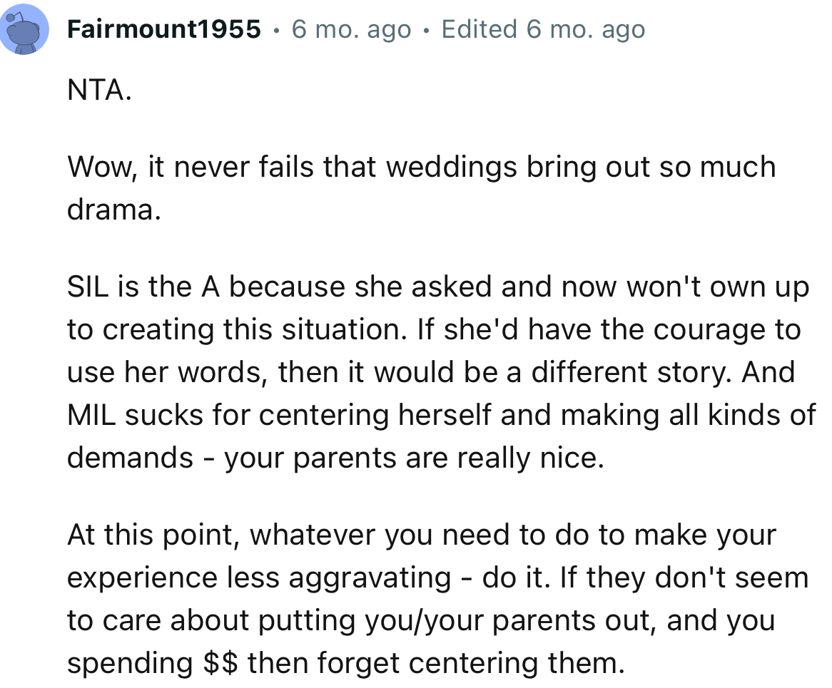 “At this point, whatever you need to do to make your experience less aggravating - do it.”