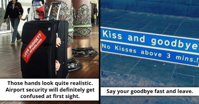 Meme-able And Confusing Airport Moments That Were Randomly Spotted In The Wild