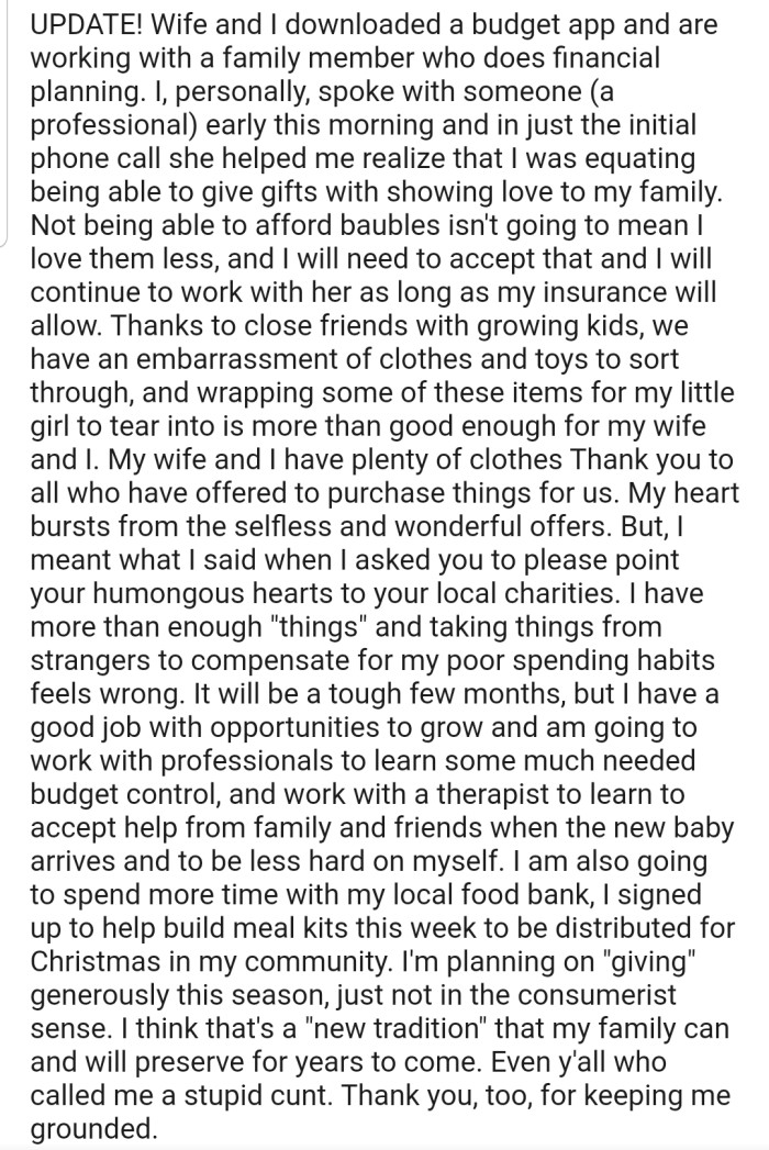 OP Is Back with Yet Another Update