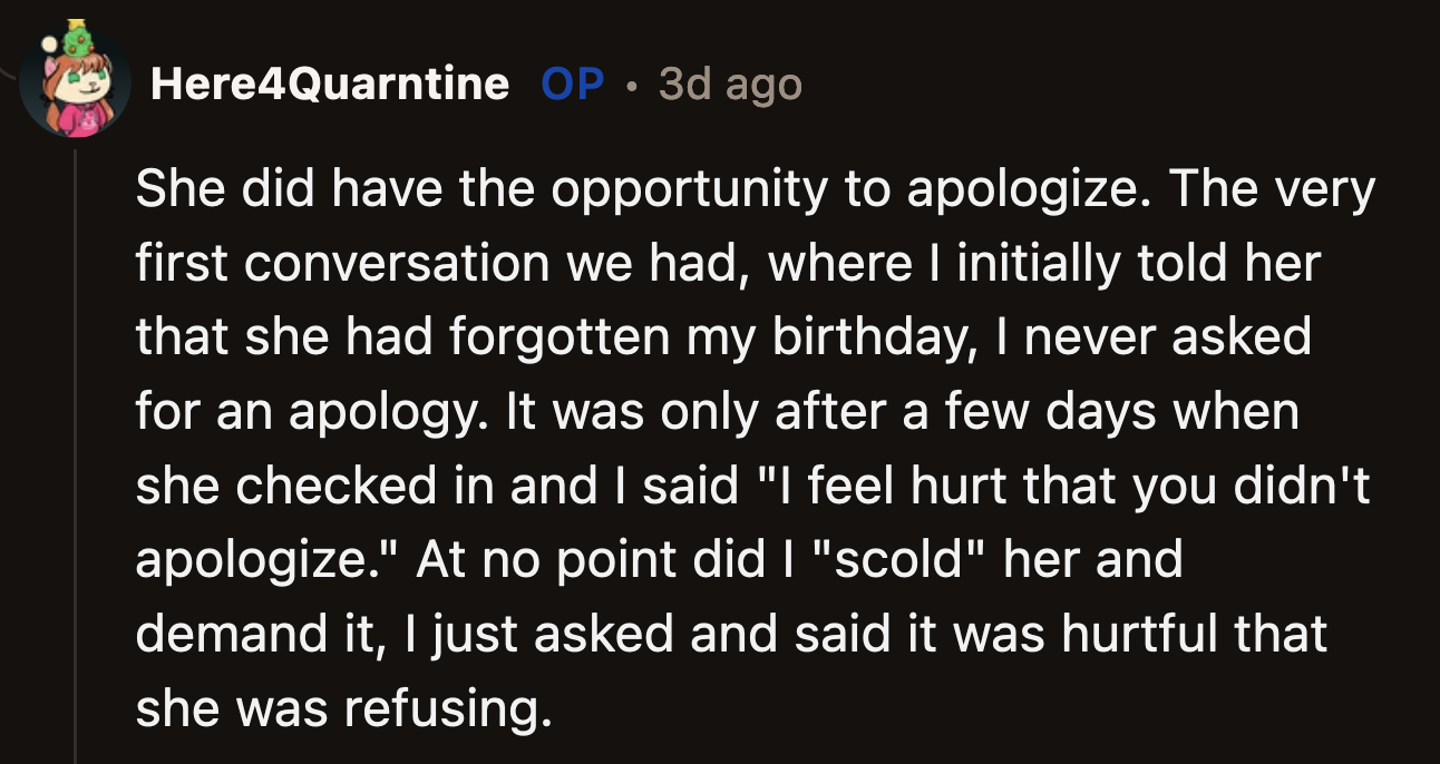 Is it really a friendship-breaking mistake to forget the birthday of someone you've known for six months?