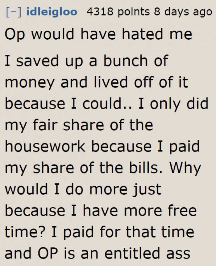 He is indeed entitled.