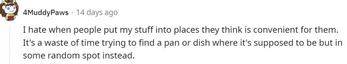 Exactly, just learn where things go so everyone can be on the same page and keep them there.