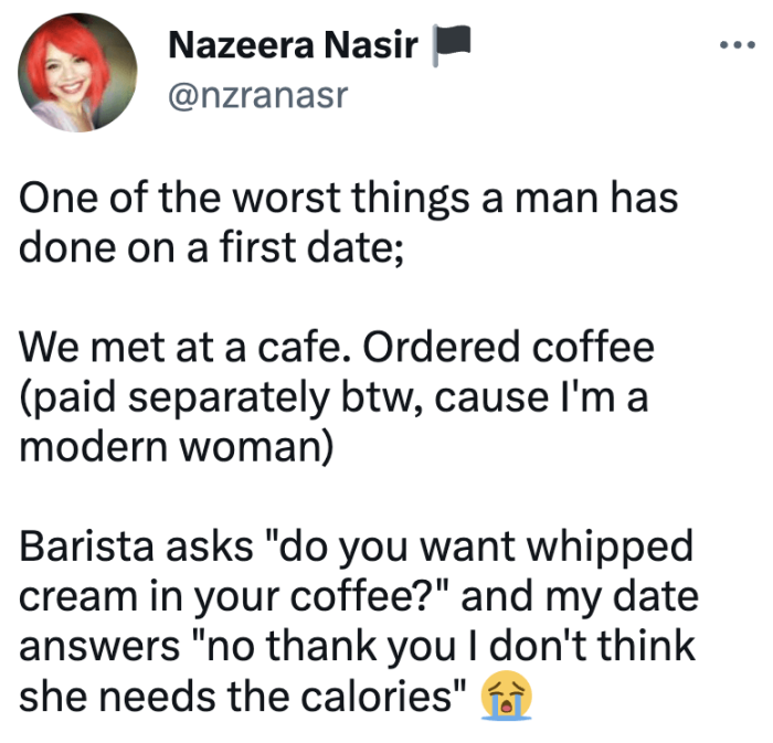 13. Was this a compliment?