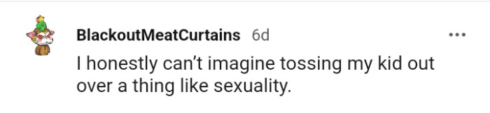 This Redditor can't imagine such a thing