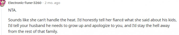 13. She definitely cannot handle the heat