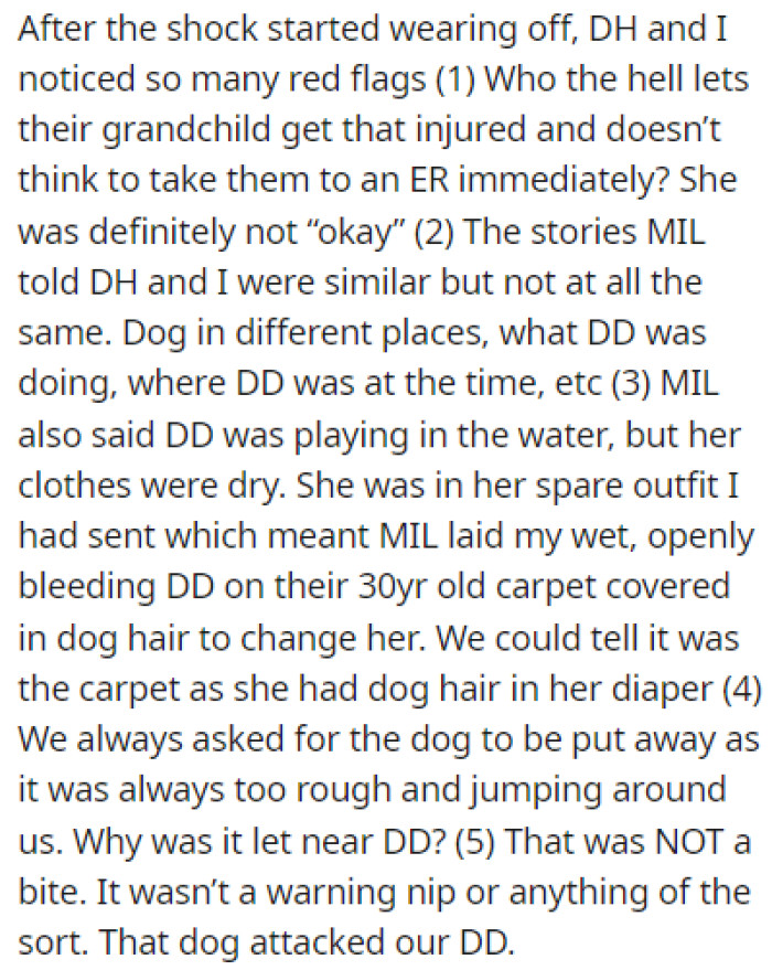 OP started noticing a lot of red flags about this whole situation