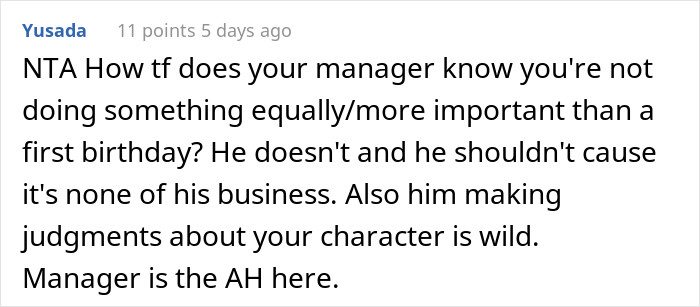 They should've covered the shift instead.